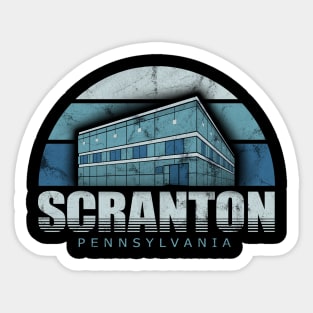 Vintage Scranton Sticker